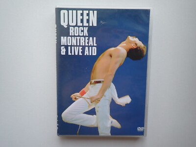 QUEEN - ROCK MONTREAL & LIVE AID NEW DVD 2 DISC SET 2007 PAL FREE REGION