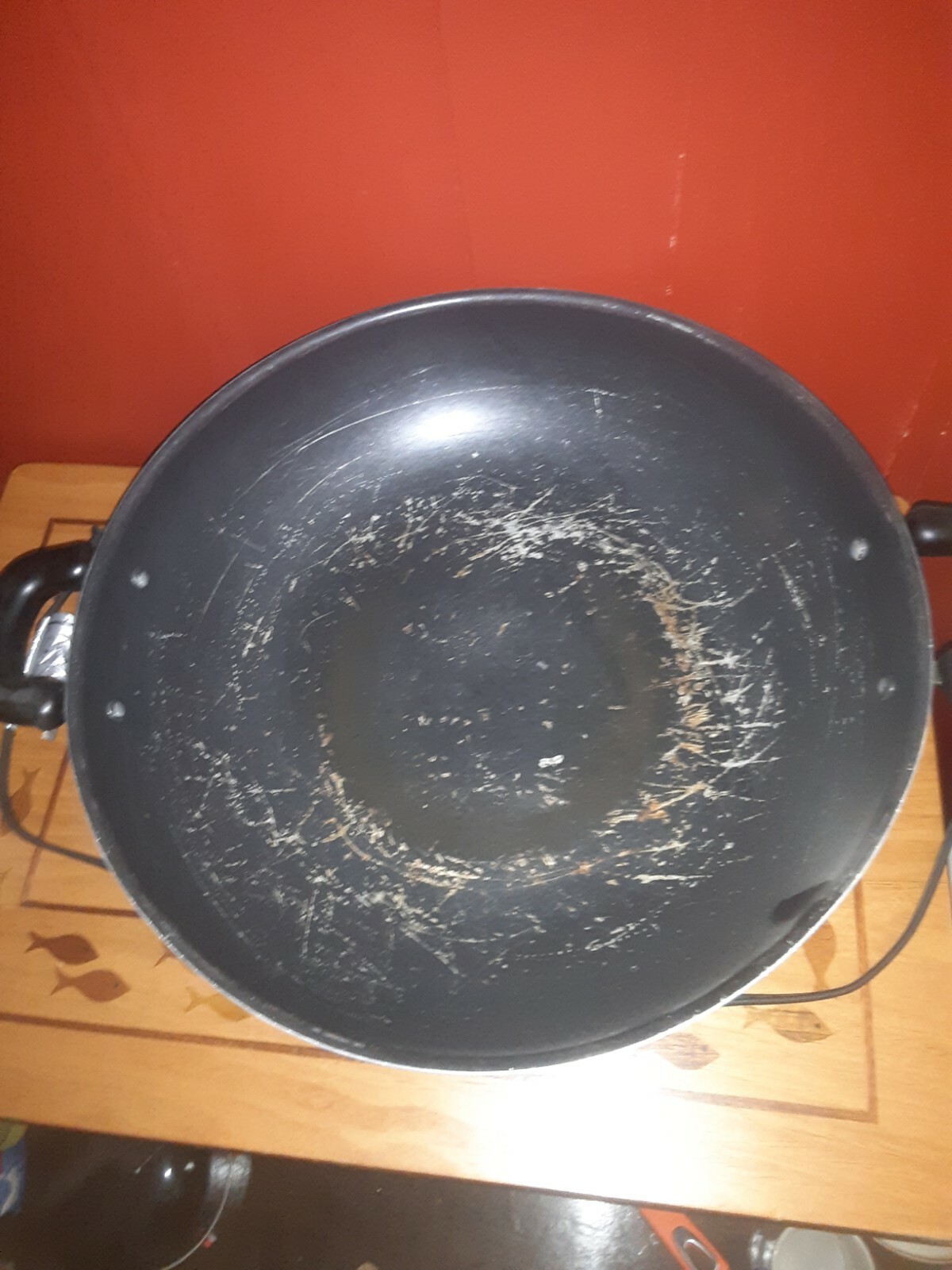 Aroma Housewares AEW305 Electric Wok Easy Clean Nonstick 7Qt Wok