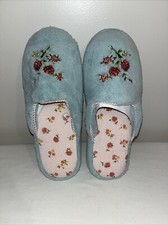 NWOT Floral Slippers L9-10