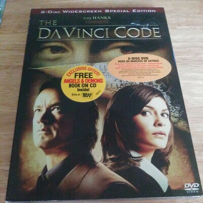 The DaVinci Code (DVD, 2006, 2-Disc Set, Widescreen Special Edition) NEW & SEAL