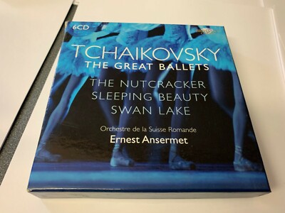 TCHAIKOVSKY - THE GREAT BALLETS - 6 CD BOXED SET - MINT/EX [B40]