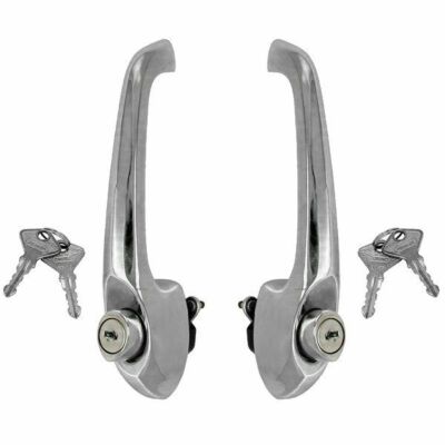 SX FIAT BRAVO DA 1995-2001 C//CHIAVE COPPIA MANIGLIE ESTERNA PORTA ANTERIORE DX