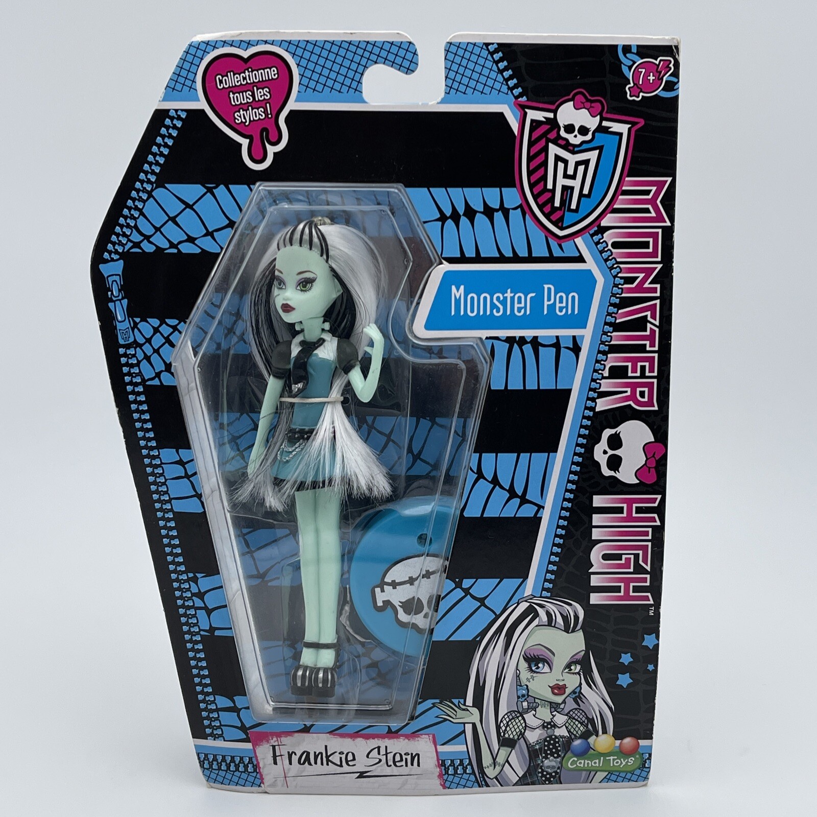 Stylo à bille Monster High Frankie Stein pour écrire et dessiner au collège