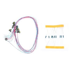 Plafonniers gris ?? LED pour lampadaire mod??le 10 pi??ces ensemble ?? l'??chell