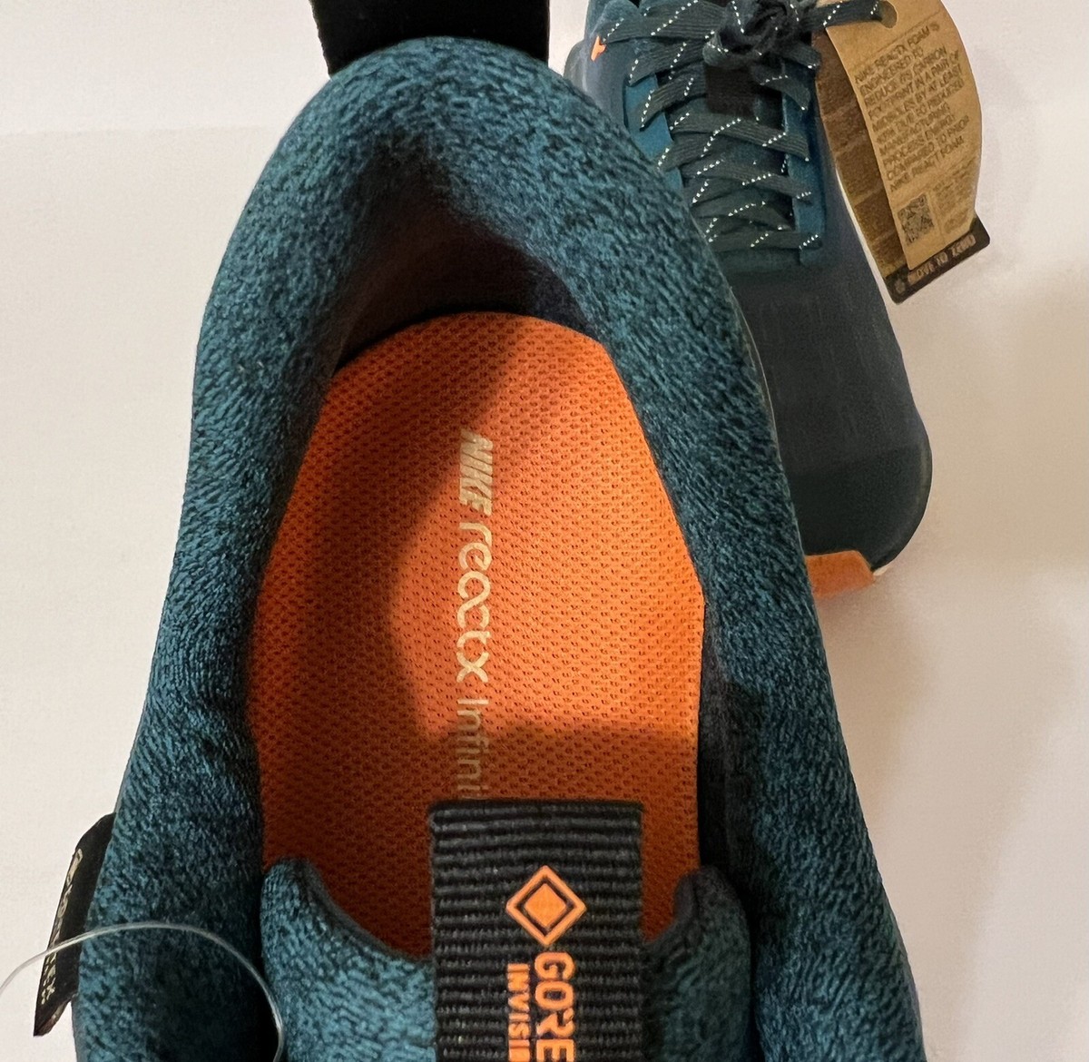 Nike ReactX Infinity RN 4 GORE-TEX Jungle-Green/Orange Nike ReactX Infinity RN 4 GORE-TEX Jungle-Green/Orange