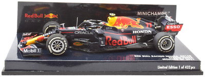 Minichamps Red Bull - Sergio Perez -2021 Monaco GP 1:43 Diecast F1 Car 410210611