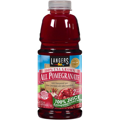 All Pomegranate 100 Percent Juice, 32 Fl Oz (Pack of 6)