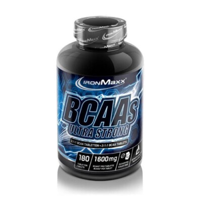 IronMaxx BCAAs Ultra Strong, 180 Tabletten, 300g, 0,30kg BCAA (96,63 /kg)