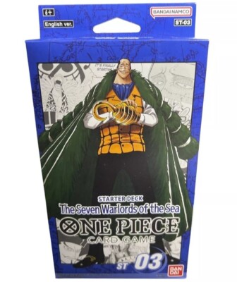 one piece tcg seven warlords of the sea starter deck CARD LISTONE PIECE CARD GAME