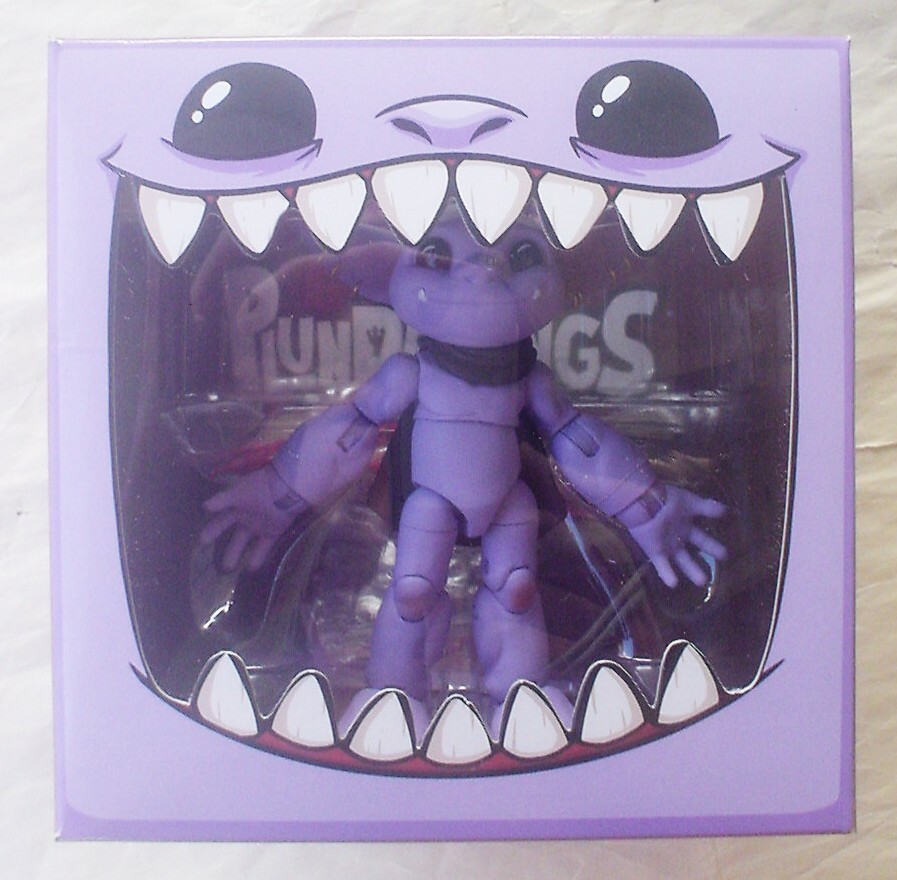 Nomad TUFF Plunderlings Lone Coconut purple Goblin figure