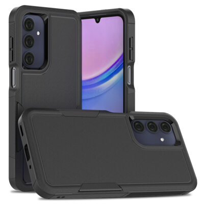 Case for Samsung Galaxy A16 Heavy Duty Rugged Phone Cover (Black) Black