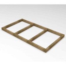 Shed Base 6 x 3ft Forest Garden Pressure Treated for Overlap Sheds