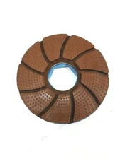 FIMAD Diamond Tech Ultrabond Combo Wheel 6" Pos. 5 Snail Lock LV150DDTG5  