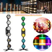 4Stk 400W Rgb Led Retro Dmx Par Strahler BüHnenlicht Scheinwerfer Party Disco Dj