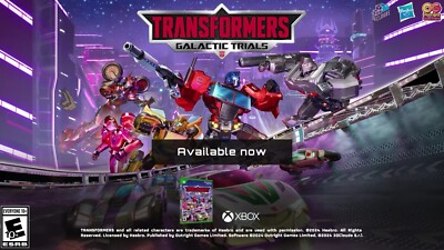 Transformers Galactic Trials (XBOX Series X / One) New