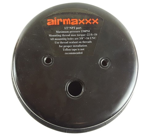 airmaxxx 2600 bag standard 1/2"npt single port air ride springs fbss suspension - Picture 18 of 24
