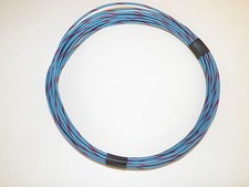LT BLUE/RED AUTOMOTIVE WIRE 16 GAUGE HIGH TEMP GXL 25 FEET
