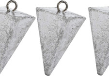 5 Pack Pyramid Sinkers Saltwater Fishing Weights 1Oz-32Oz/2Lb Triangle Surf Fish