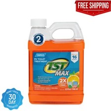 Camco TST MAX Strength Orange Scent RV Toilet Treatment Formaldehyde Free Brea