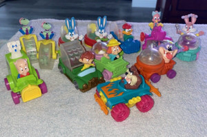 1990's Lot of McDonald's Happy Meal Vintage Looney Tunes Tiny Toons  12 pc
