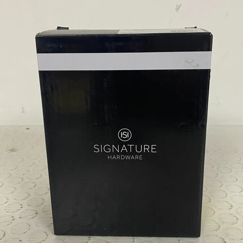 Signature Hardware Berwyn Single Robe Hook Chrome Finish - Picture 3 of 5