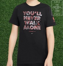 Image of Liverpool YNWA T-Shirt Youth - Official Nike LFC Tee - Black Friday Sale
