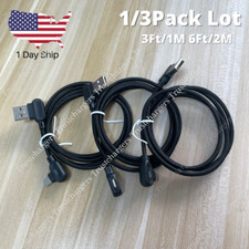 1/3Pack Lot 90 Degree USB Fast Charger Cable For iPhone 14 13 12 Pro 11 8 6 Cord