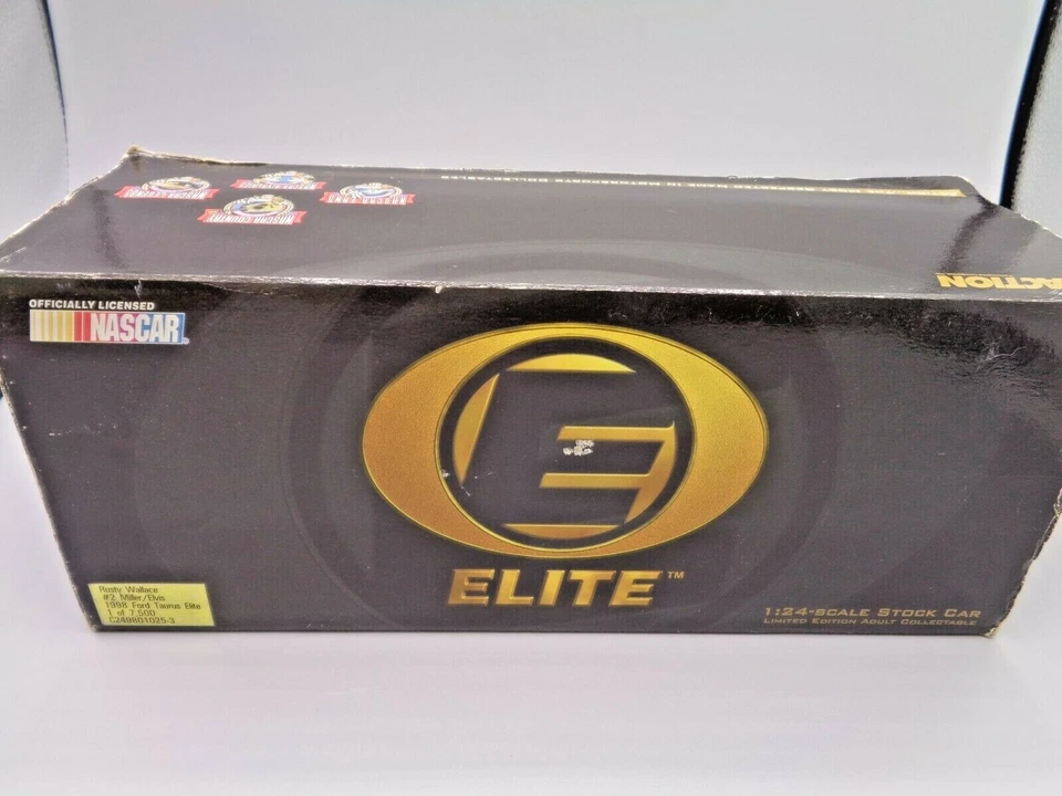 ELITE Rusty Wallace #2 Miller / Elvis 1998 NASCAR 50th Taurus 1:24 Diecast Car - Image 2 of 4