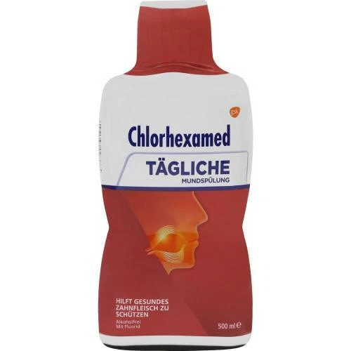 GLAXOSMITHKLINE CONSUMER HEALTHCARE CHLORHEXAMED tägliche Mundspülung 0,06% 500 ml PZN 16393823