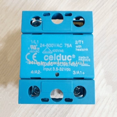1PCS New for Celduc SO967460 Solid State Relay 75A 24-600VAC 