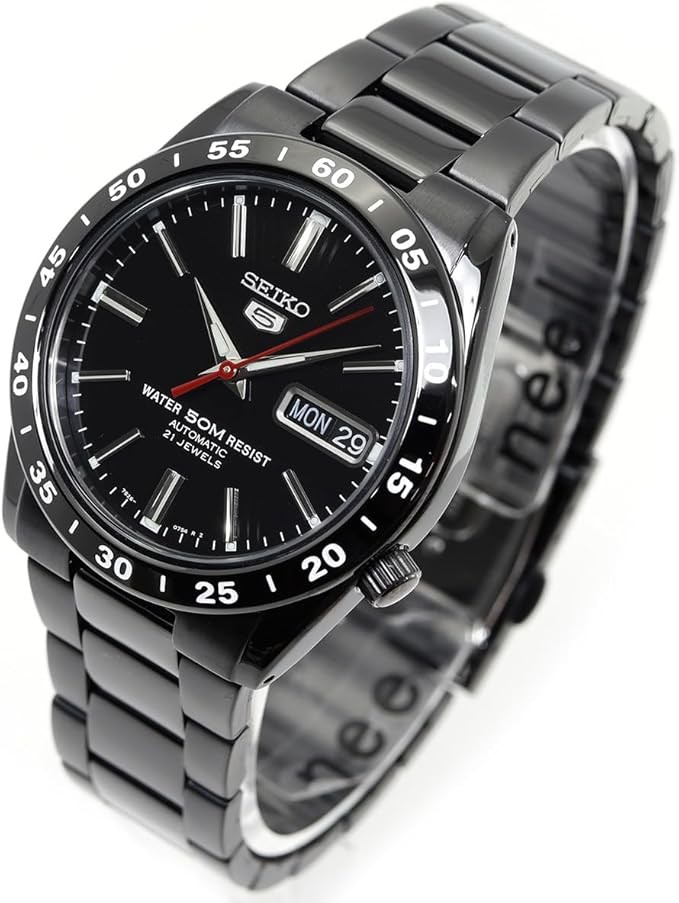 SEIKO 5 Automatic SNKE03KC ブラック SEIKO SEIKO5 SNKE03K1 Wristwatch Black Automatic Men's Analog