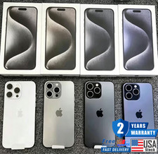  Sealed Box APPLE IPHONE 15 PRO MAX 256GB 512...