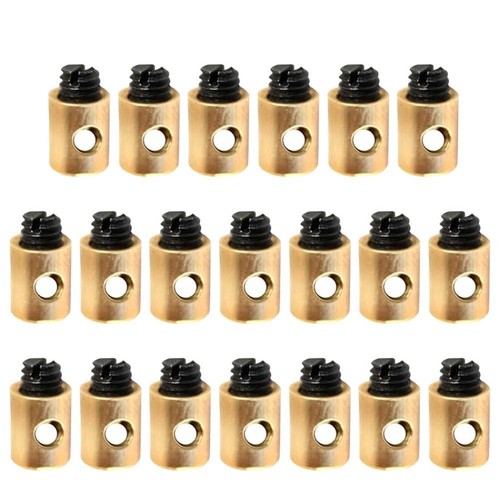 20Pcs Brake Cable Connectors Solderless for Motorcycle Throttle Cables - Bild 2 von 12