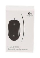 Logitech B100 Optische Maus 3 Tasten - Schwarz (910-003357)