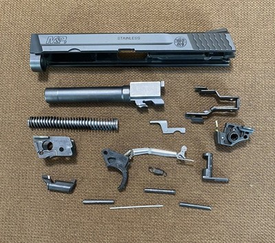 Used OEM Smith & Wesson M&P 9 Full Size in 9mm  Parts Lot
