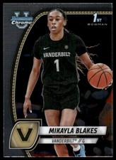 2024-25 Bowman University Chrome #55 Mikayla Blakes