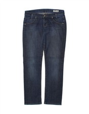 LEE Womens Lynn Low Waist Straight Jeans W30 L30 Blue Cotton AT02