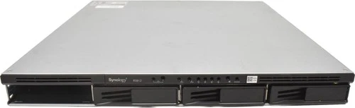 Synology RS812 4-Bay 3.5 1U Rack NAS Storage +3x Caddy