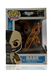 TOM HARDY SIGNED BANE DARK KNIGHT RISES #20 FUNKO POP! (ACG CERT AG17656)