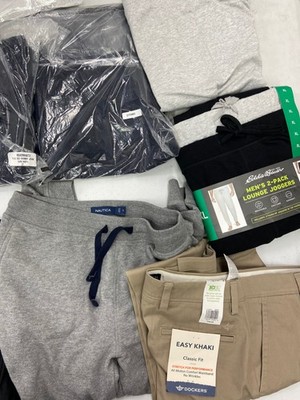 NEW Men Clothing Wholesale Lot DOCKERS NAUTICA EDDIE BAUER &more 9items MSRP$604