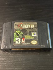 Tom Clancy's Rainbow Six (Nintendo 64, 1999) TESTED AUTHENTIC