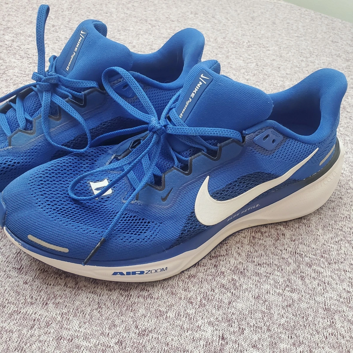 Duke Blue Devils Nike Air Zoom Pegasus 41 Running Shoes Mens Sz 9.5 New Nike Air Zoom Pegasus 41 Duke Blue Devils Shoes FZ5111-400  main image 3