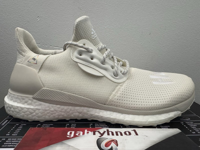 Adidas Pharrell x Solar HU Glide PRD EG7767 Cream White Mens Size 11