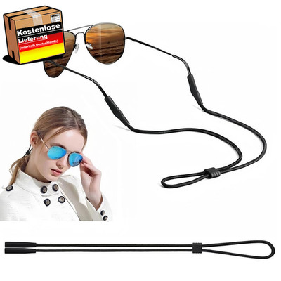 Verstellbares Brillenband aus Nylon für Sport Alltag Sonnenbrille Fixation