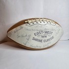 58+- AUTOGRAPHS 1976 EAST-WEST SHRINE GAME COLLEGE FOOTBALL BOWL ALL-STAR NCAA — photo 1