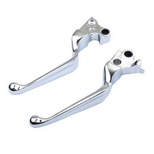Chrome Hand Levers Brake Lever  Clutch Lever Replacement for Harley Hand