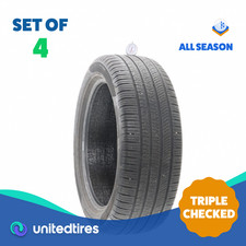 Set Of 4 Used 24550r20 Pirelli P Zero Seal Inside 102v - 7.5-9.532 15saj