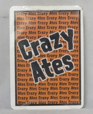 Rubie's - Crazy Ates Halloween Card Game - Crazy Eights Variation (SEALED)