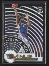 2020-21 Donruss Optic #13 Joel Embiid T-Minus 3...2...1 Philadelphia 76ers (S)