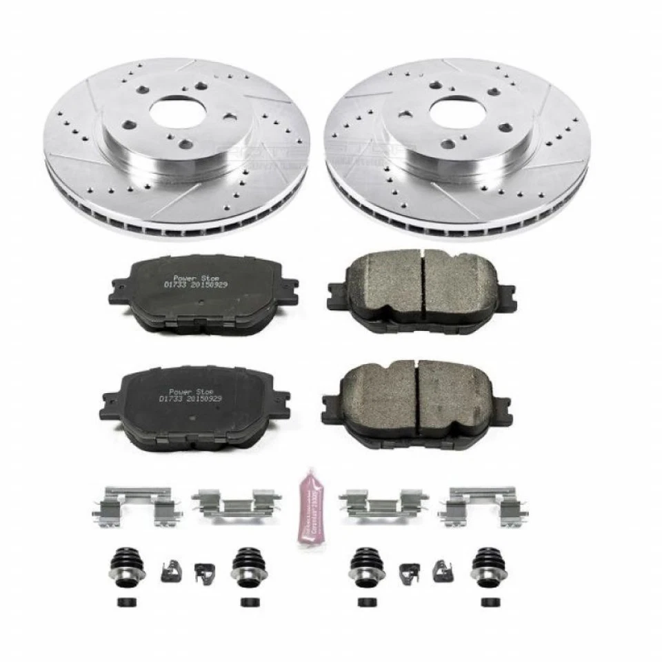 Power Stop Brake Kit For Lexus IS250 2014 2015 Front Z23 Evolution Sport Foto 2 de 4